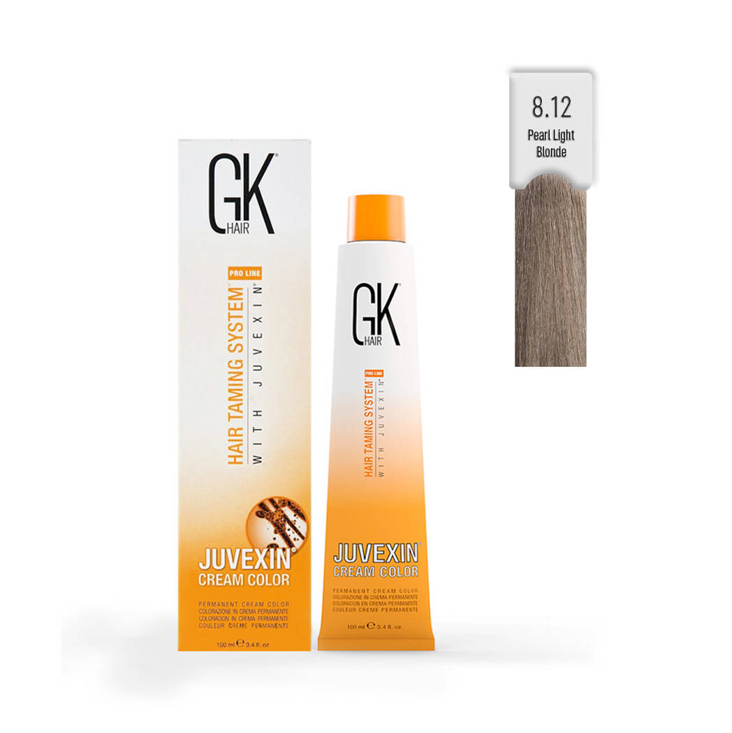 

Крем - краска для волос с кератином и керамидами 8.12 GKhair 100 мл