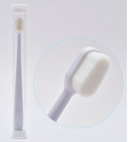 

Зубная микро-щетка Nano 20000 щетинок Белая М 434, Белый