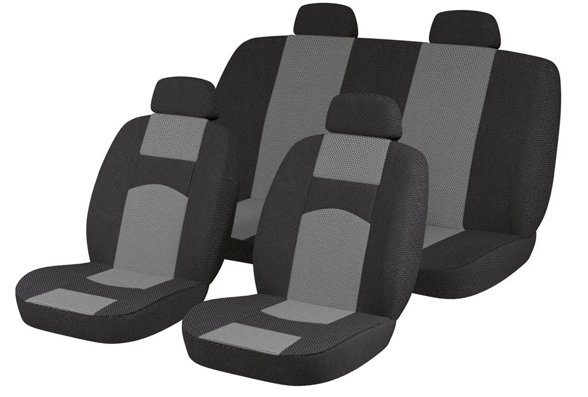 

Авто Чехлы ВАЗ 2107 черно-серые Tuning