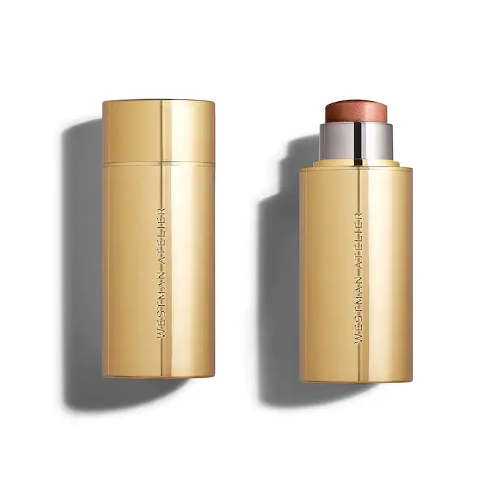 

Хайлайтер в стике Westman Atelier Lit Up Highlight Stick в оттенке Brulee