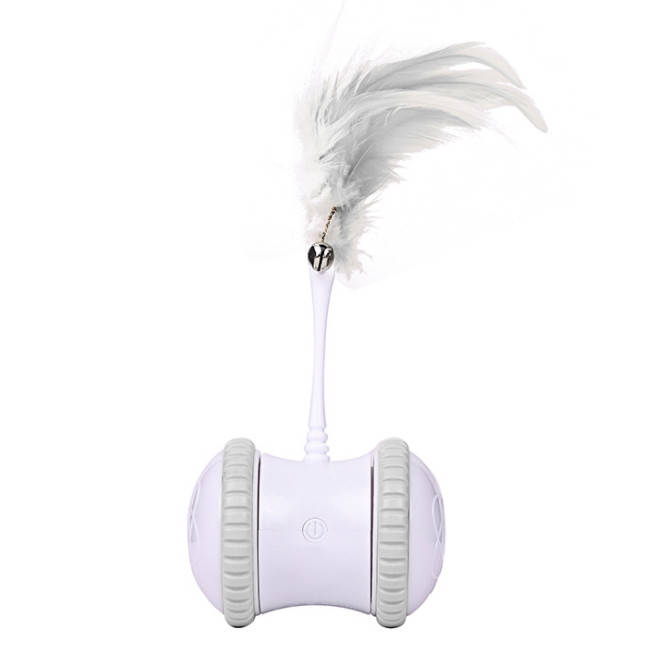 

Игрушка для кошек USB smart с LED подсветкой, таймером и пером Серый