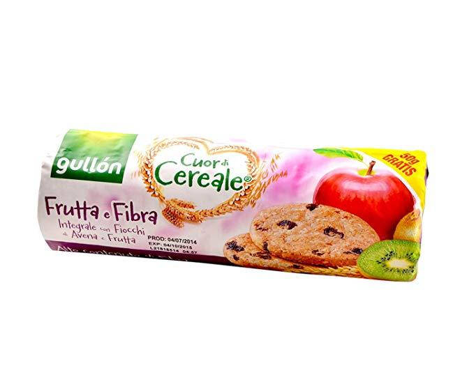 

Овсяное печенье с сушеными фруктами Gullon Cuor di Cereale, 300g Испания