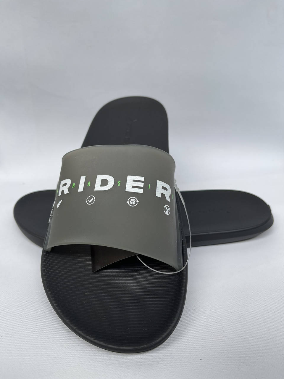 

Мужские летние шлепки Райдер шлепанцы Rider Темно-серые, Темно-серый