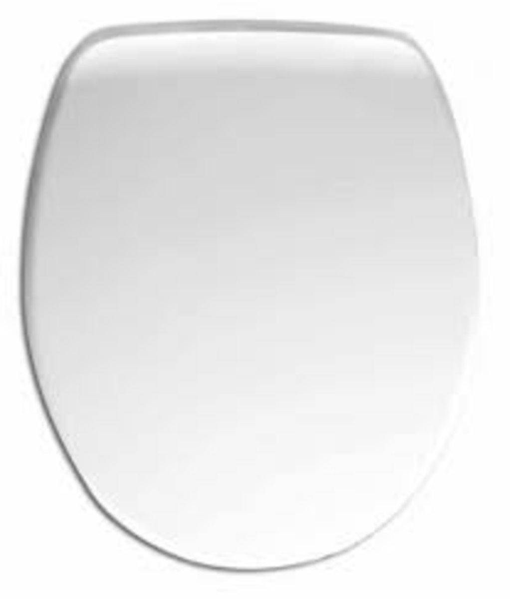 

Сиденье для унитаза Nova King универсальное полипропиленовое без упаковки 2022N, Белый
