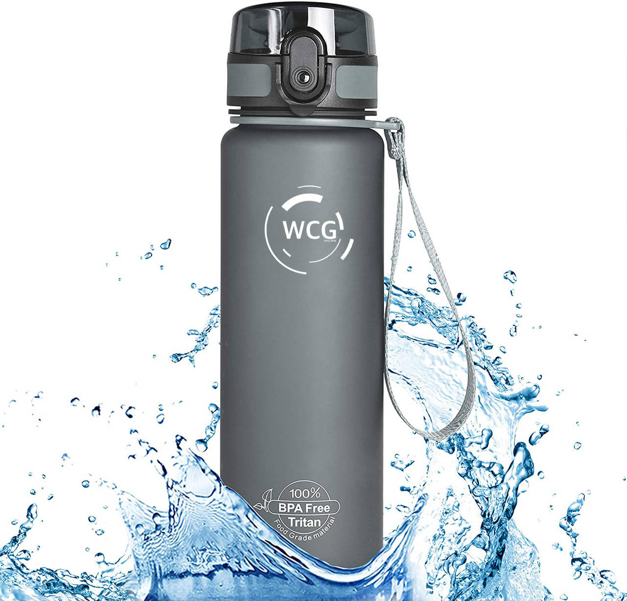 

Спортивная Бутылка для воды WCG Grey 0.5 л