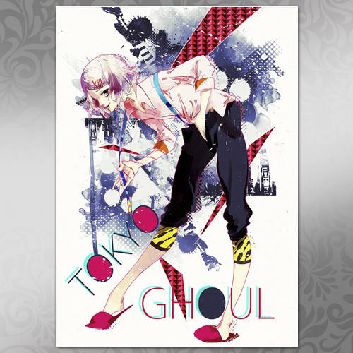 

Плакат Аниме Tokyo Ghoul 003