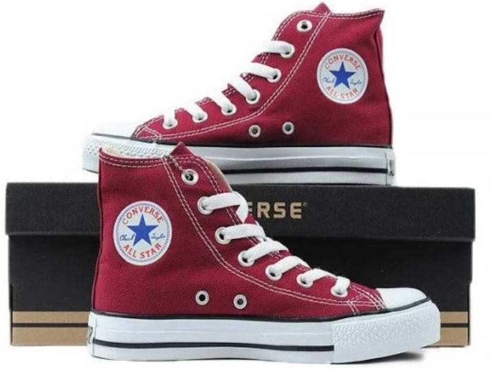 

Кеды Converse Style All Star Бордовые высокие (40 р.) Тотальная распродажа, Бордовый