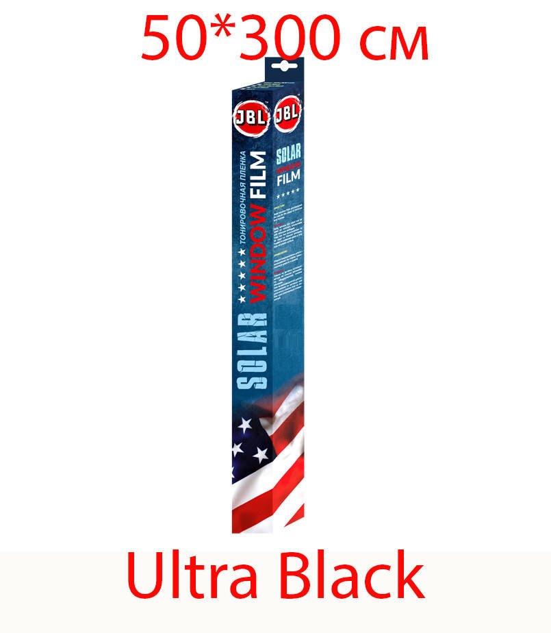 

Пленка тонировочная JBL 50*300 см Ultra Black, Черный