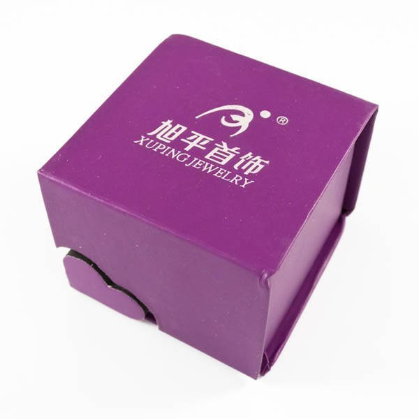 

Фирменная коробка для колец Xuping, Фиолетовый