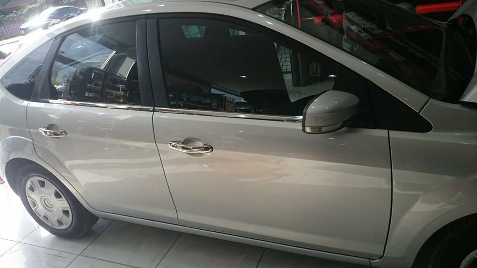 

Наружняя окантовка стекол (4 шт, нерж.) - Ford Focus II 2008-2011 гг.