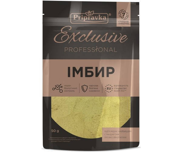 

Імбир Exclusive Professional 50 г "Приправка"