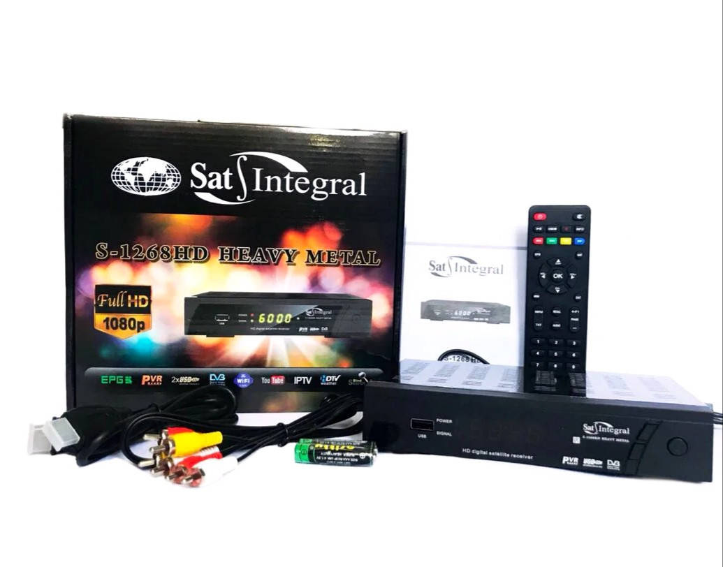 

Спутниковый ресивер Sat-Integral S-1268 HD Heavy Metal