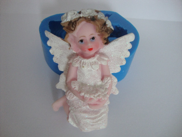 

Силикованый молд "Ангел 4"