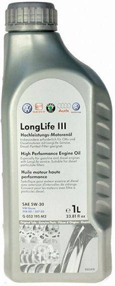 

Моторное масло Volkswagen LongLife III 5W-30 , 1л