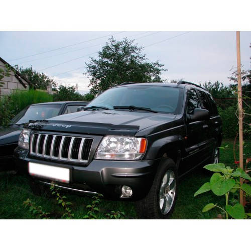 

Дефлектор капота, мухобойка Jeep Grand Cherokee (WJ) 1999-2004 VIP Tuning