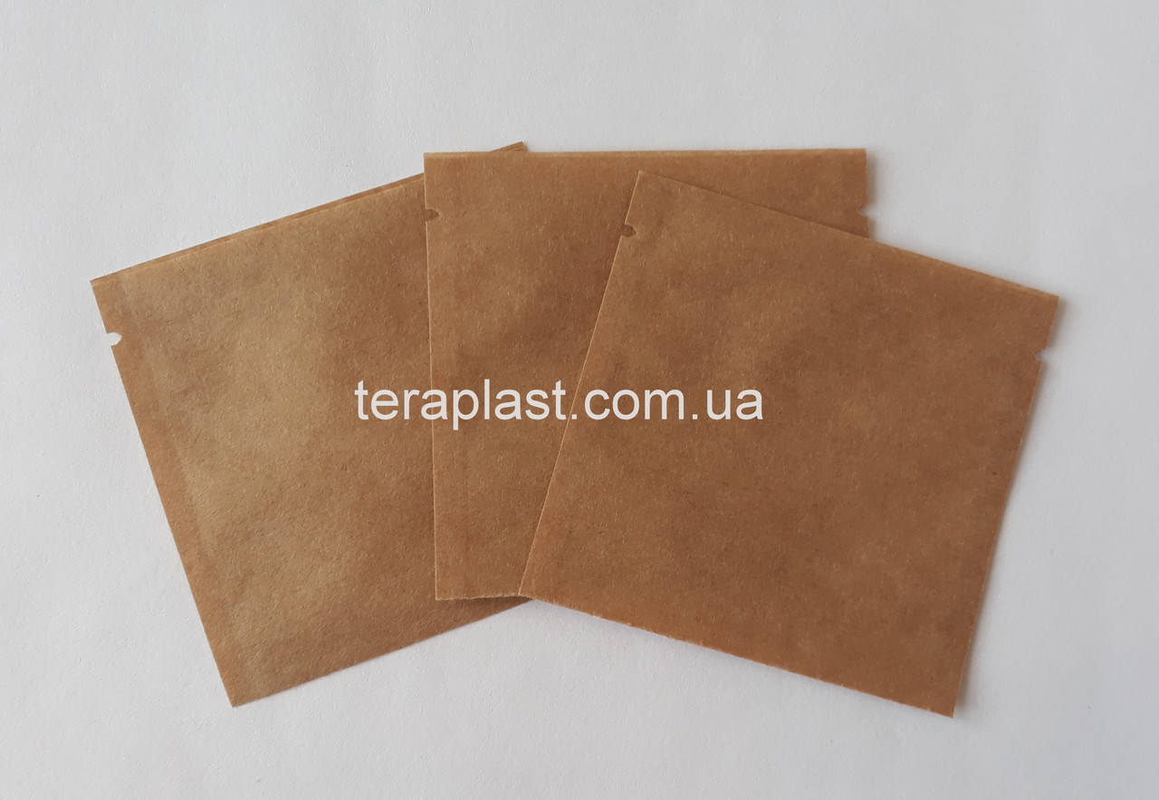 

Пакет саше крафт для пробников 70х70 без зип