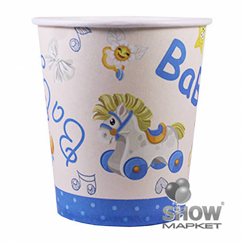 

Стаканы Baby Boy для беби шауэр мальчик 10шт. в уп.