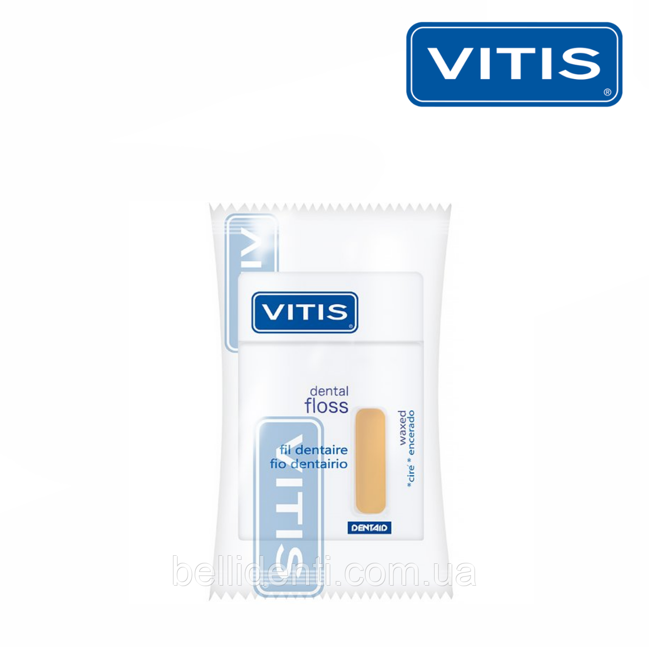 

VITIS зубная нить (в блистере) желтая 50 м