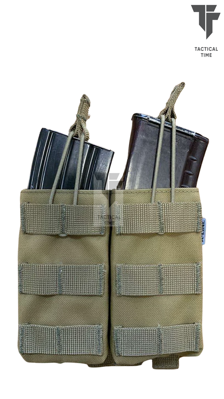 

A-line СМ11 подсумок для магазинов АК/М4 открытый двойной