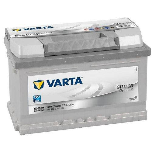 

Аккумулятор Varta 74Ah/750A SILVER DYNAMIC E38 574 402 075
