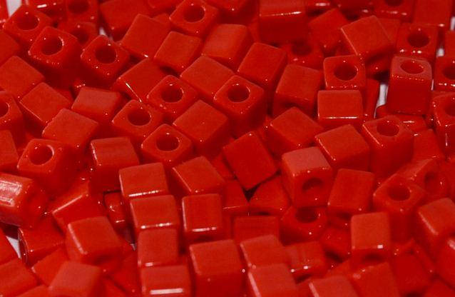 

Miyuki Square Beads 4 мм SB0407 Opaque Red
