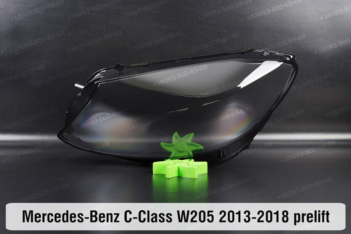 

Стекло фары Mercedes-Benz C-Class W205 (2013-2018) дорестайлинг левое