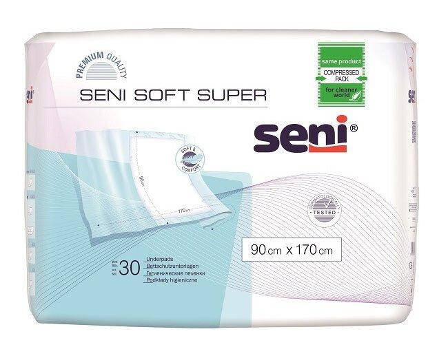 

Пеленки SENI Soft Super 90x170 см. 30 шт.