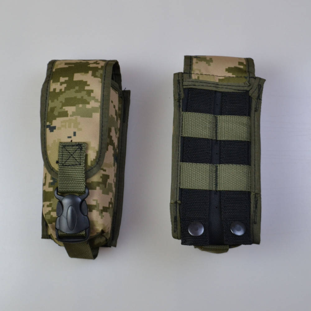 

Подсумок на 2 магазина двойной из кордуры пиксель MOLLE тактический