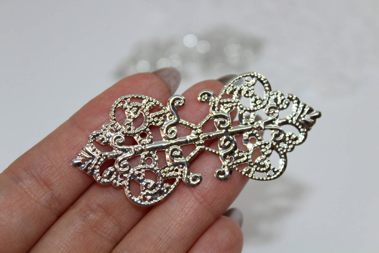 

Филигрань серебрянная, 6,3х2,8 см