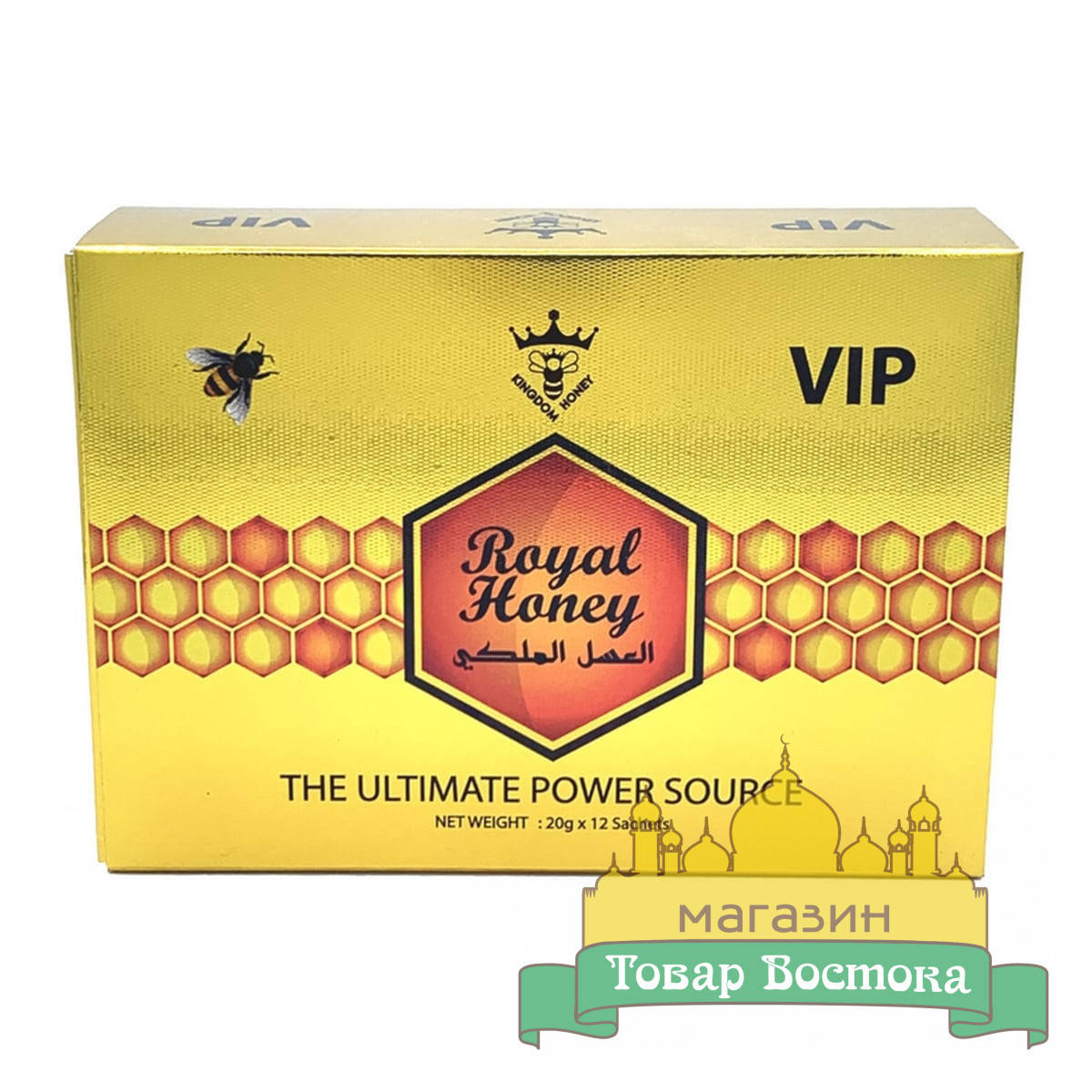 

Эпимедиумная паста в стиках Royal Honey Ultimate Power Source (240 г)