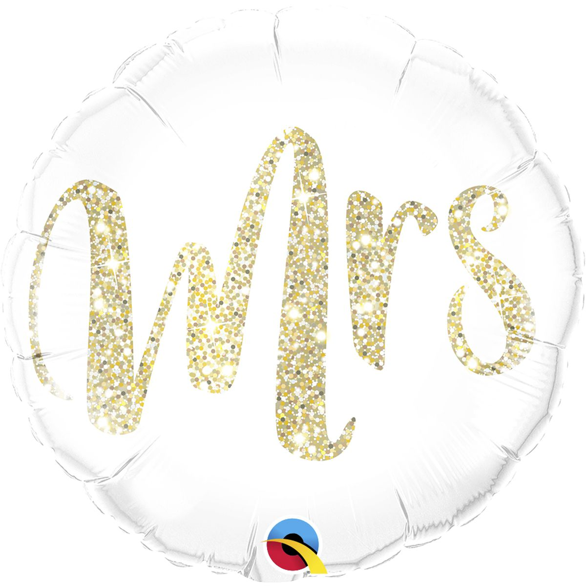 

Фольгированный шарик Qualatex 18" Круг MRS Глиттер золото, Разные цвета