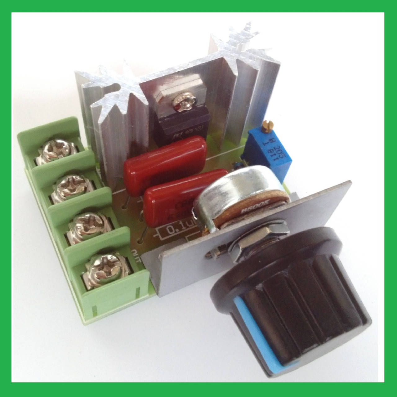 

Регулятор напряжения AC50-220V 2000W (ДИММЕР)