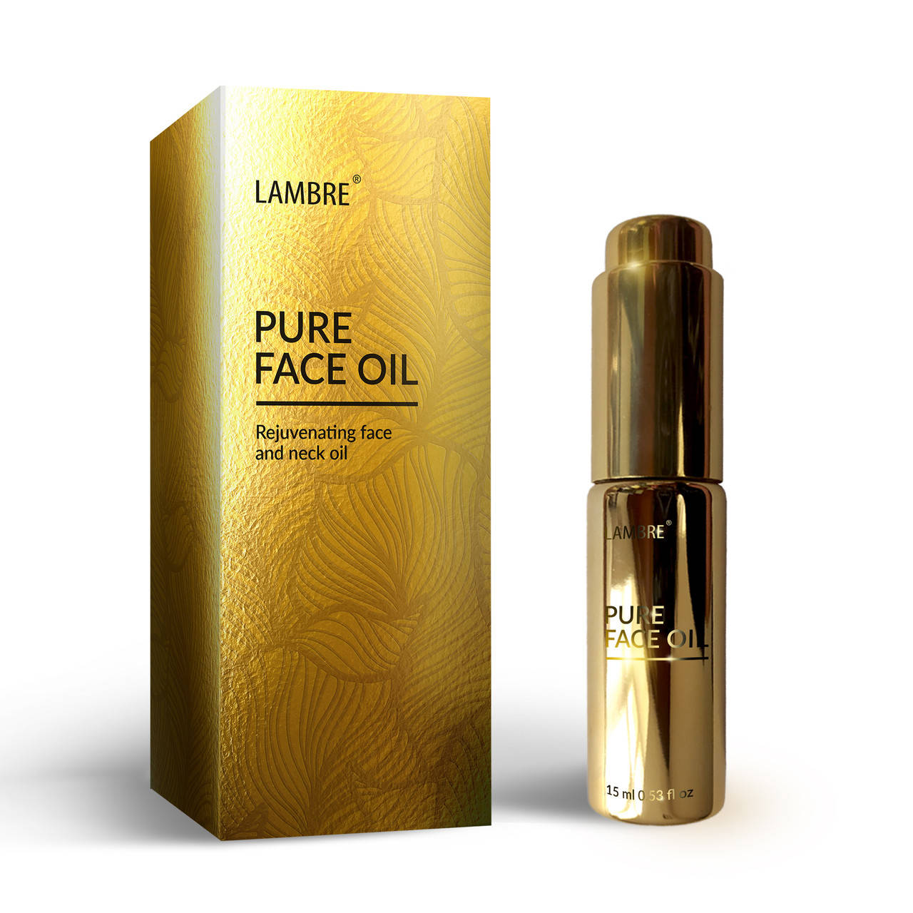

Омолоджуюче масло для обличчя та шиї PURE FACE OIL LAMBRE 15 ml