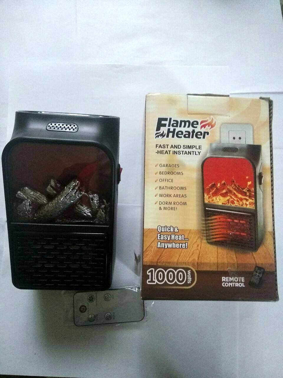 

Компактный обогреватель-камин «Быстрое тепло» (Flame Heater) 1000w