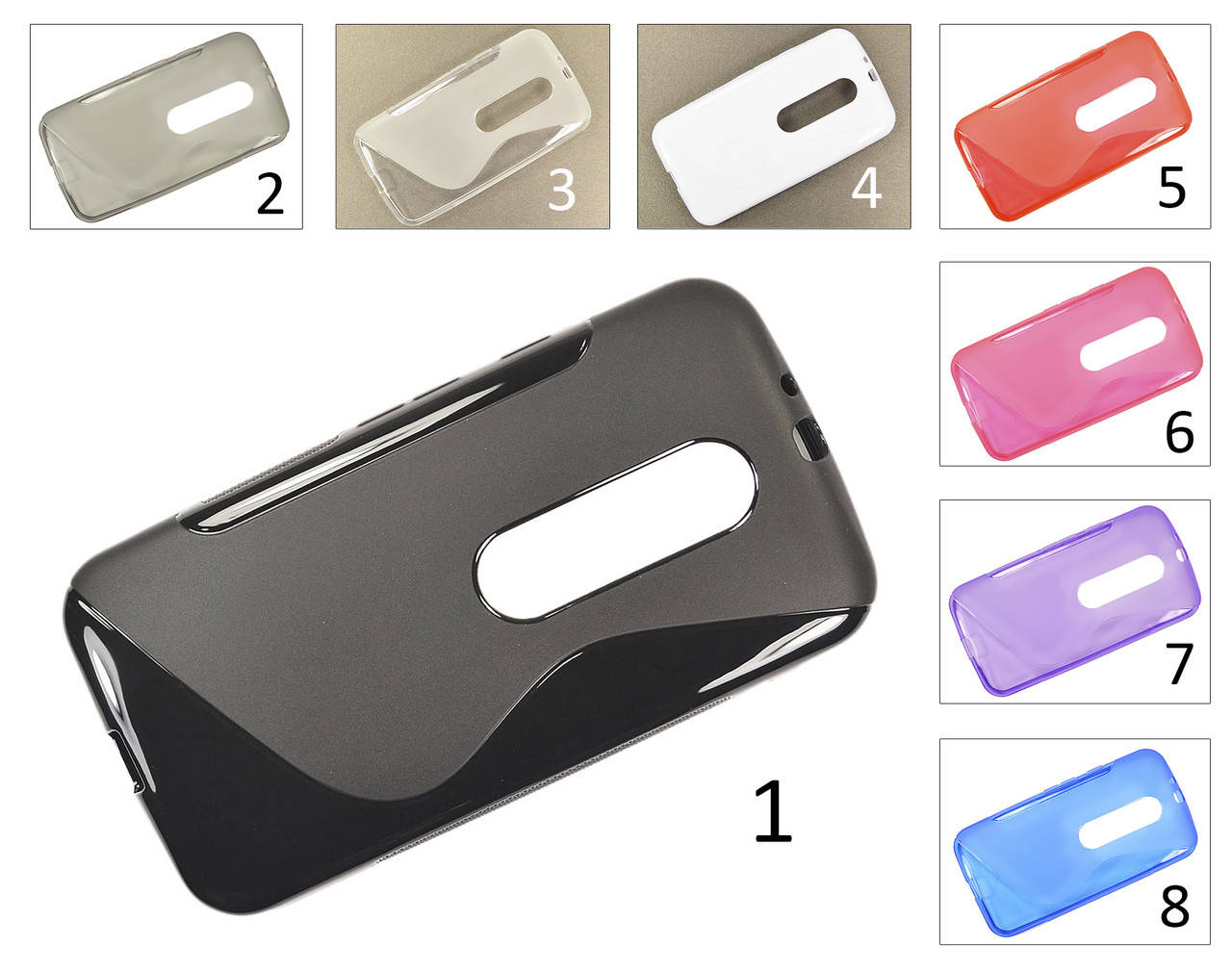 

Силиконовый чехол для Motorola Moto G (3rd Gen.)