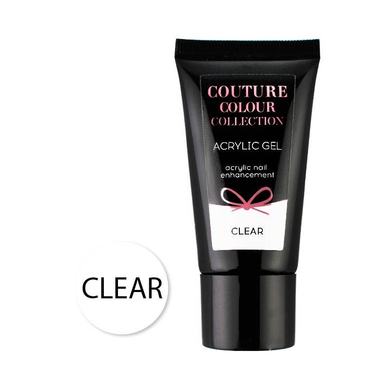 

Акрил-гель Couture Colour Gel Acrylic Clear, 30ml, Черный