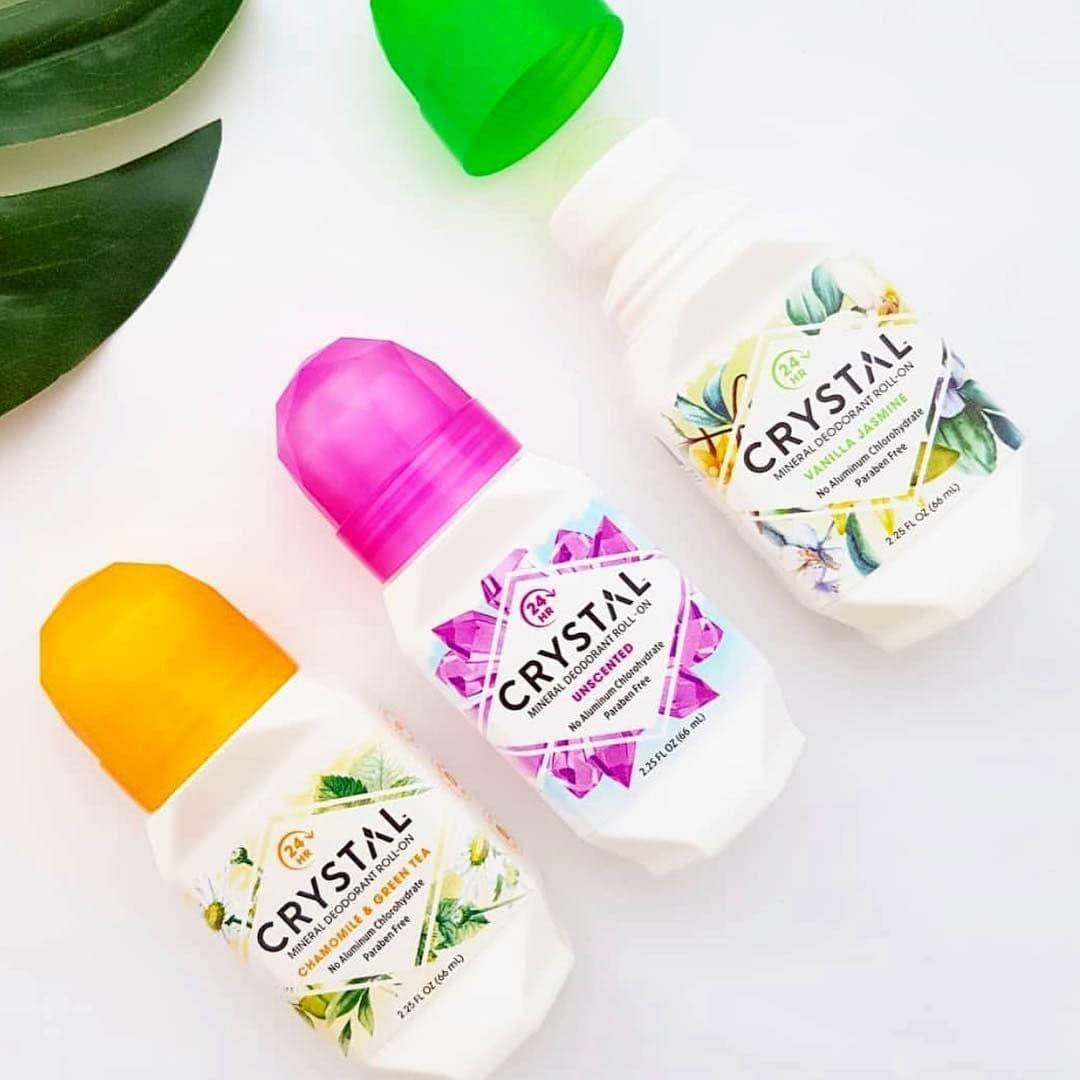 

Роликовый дезодорант Crystal