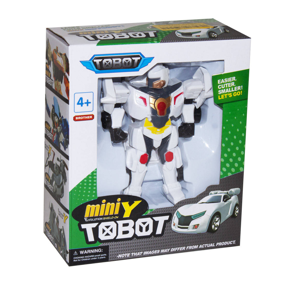 

Фигурка трансформер Tobot mini Y (белый) не трансформируется