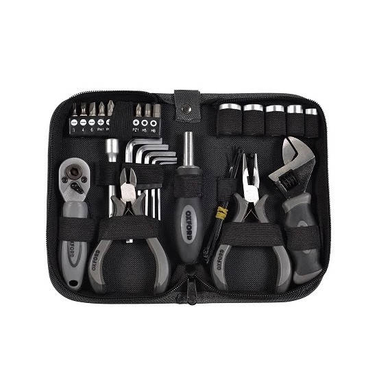 

Набор инструментов для мотоцикла Oxford Tool Kit Pro 27 предметов (OX770)