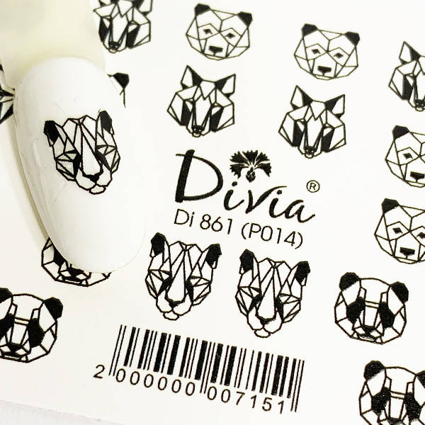

Divia Наклейки "Рельєф" Di861 №P014