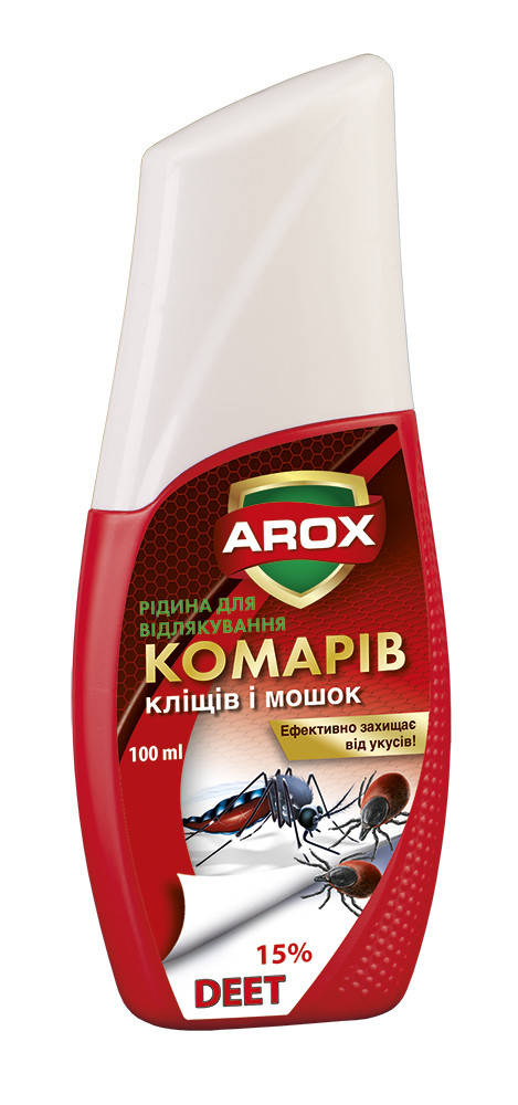 

Лосьон от комаров, клещей и мушек AROX 100 мл