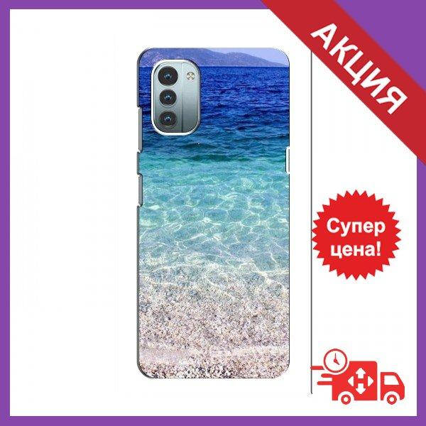 

Чехол для Nokia G21 / Бампер на Nokia G21 / Чехол для Нокиа (Радужное море)