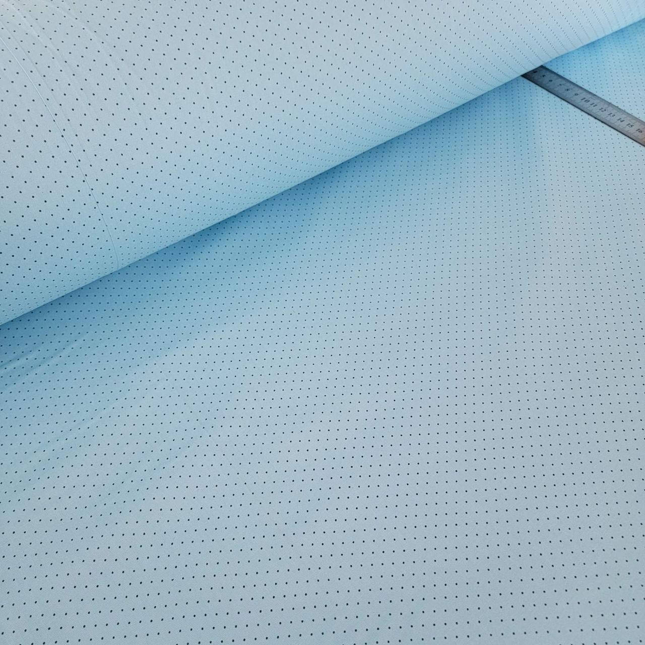 

Сатин. Точки на бирюзово-голубом