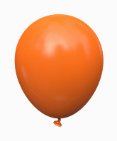 

Латексные шарики 5" (12 см) Kalisan пастель Orange оранжевый