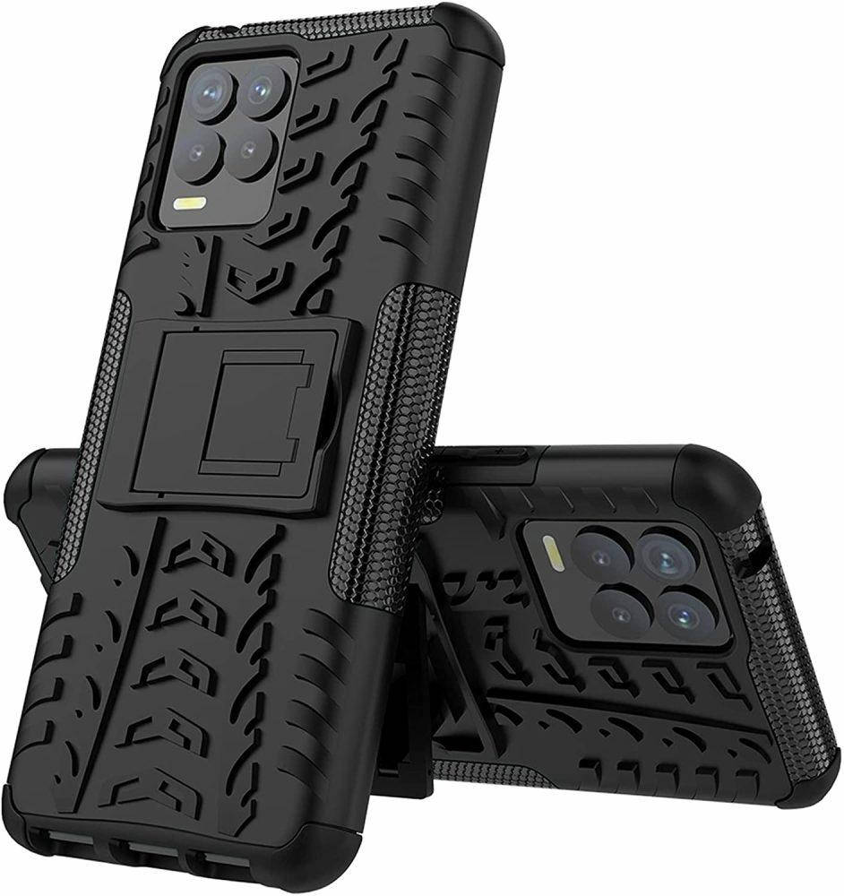 

Защитный чехол Realme 8 (бронированный бампер) Черный