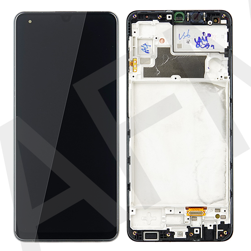 

Дисплей (LCD) Samsung GH82- 26193A M325 Galaxy M32 с сенсором чёрный сервисный + рамка