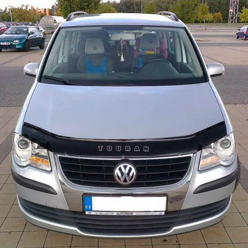 

Дефлектор капота, мухобойка Volkswagen Touran 2007-2010 VIP Tuning