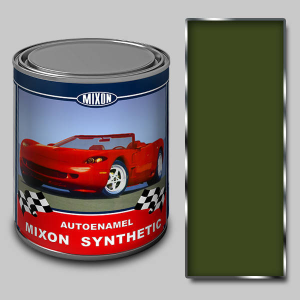 

Синтетическая автомобильная краска Mixon Synthetic. Олива 340. 1л, Оливковый