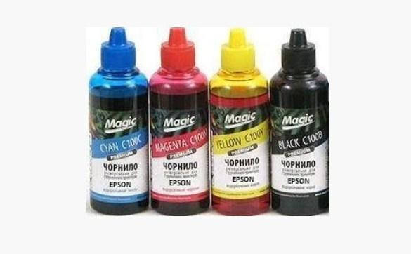 

Комплект чернил универсальных для принтеров Epson 4*100 Magic Германия