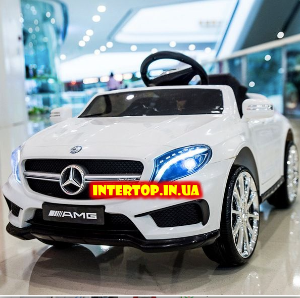 

Детский электромобиль на пульте управления Mercedes (Мерседес) GLA 45, M 3995 белый